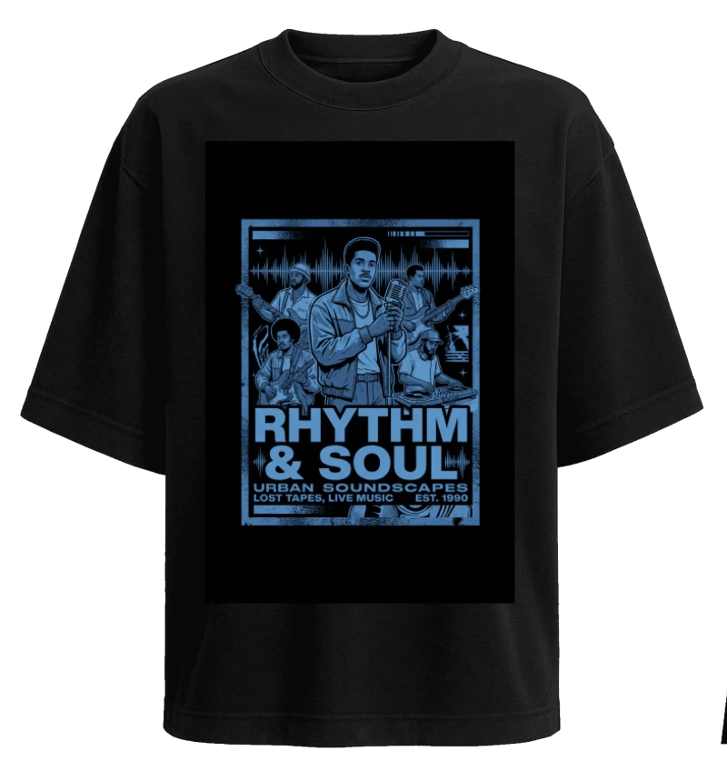 Polera Oversize Rhythm & Soul