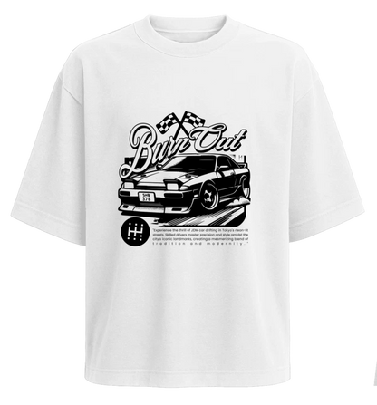 Polera Oversize Burn Out