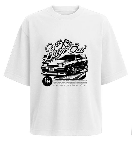 Polera Oversize Burn Out