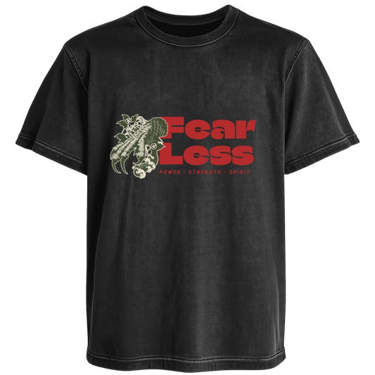 Polera Acid Wash Japan Dragon Spirit