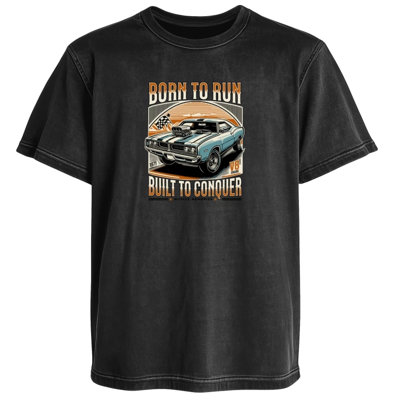 Polera Acid Born to Run