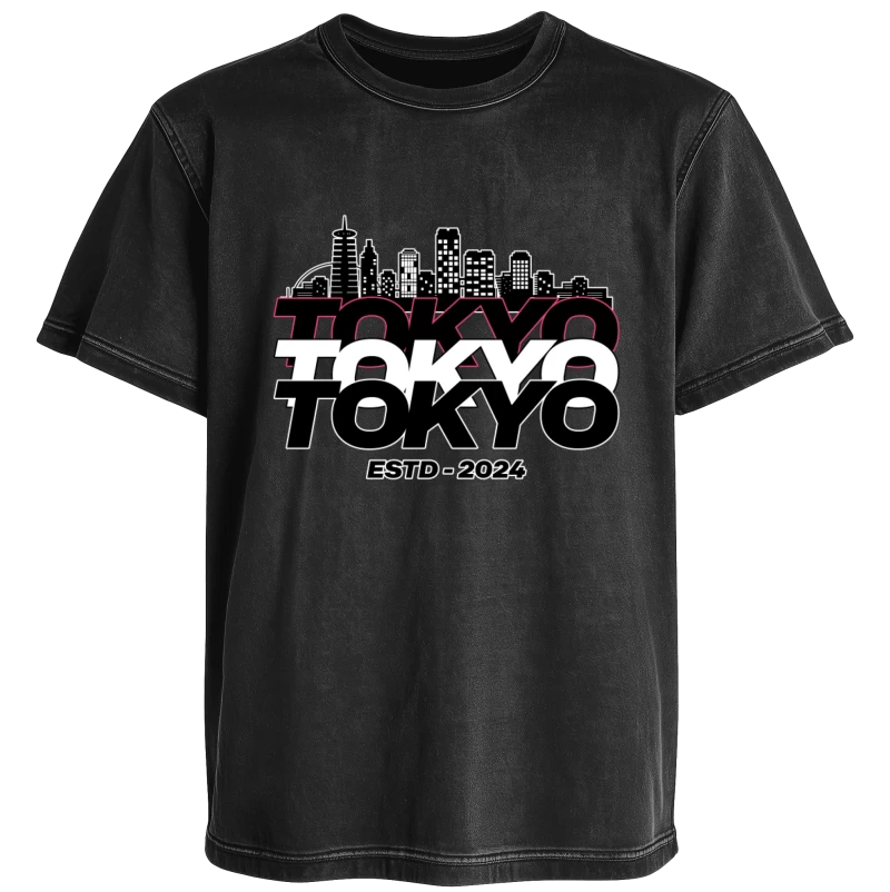 Polera Acid Wash Tokyo Urban Y2K