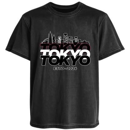 Polera Acid Wash Tokyo Urban Y2K