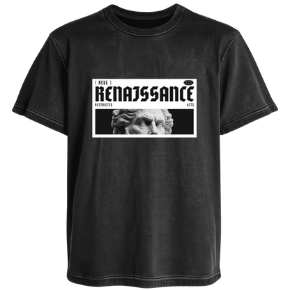 Polera Acid Wash Renaissance Sculpture