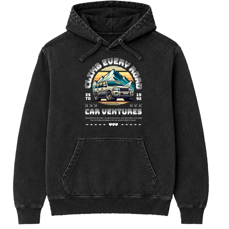 Polerón canguro Acid Wash Car Ventures