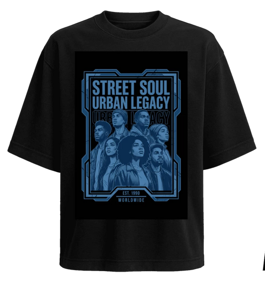 Polera Oversize Out of Darkness
