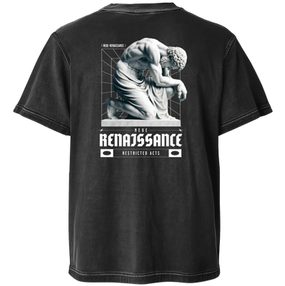 Polera Acid Wash Renaissance Sculpture