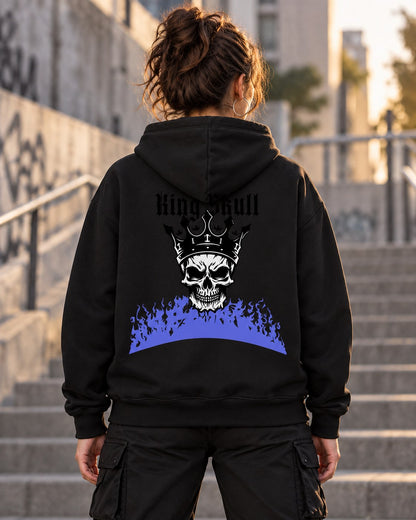 Polerón King Skull – foto con modelo (espalda) (imagen referencial)