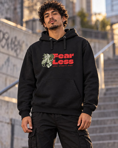 Polerón Japan Dragon Spirit – foto con modelo (imagen referencial)